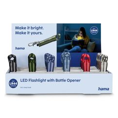 Hama FL4 Schwarz, Blau, Grün, Grau, Rot Taschenlampe LED