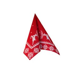 Duni 228906 Serviette 60 Stück(e) Rot, Weiß