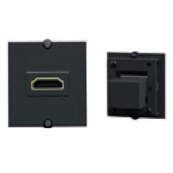 Bachmann 917.146 Steckdose HDMI Schwarz