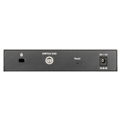 D-Link DGS-1100-08V2 Managed L2 Gigabit Ethernet (10/100/1000) Schwarz