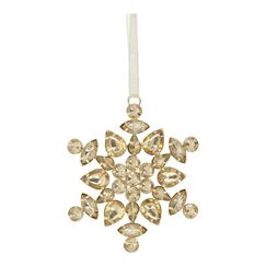 G. Wurm 10046746 Christbaumschmuck Weihnachtlicher Sternenschmuck Acryl Gold 1 Stück(e)