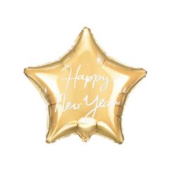 PartyDeco Happy New Year Spielzeugballon