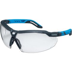 Uvex 9183265 Schutzbrille/Sicherheitsbrille Anthrazit, Blau