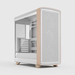 Fractal Design Summit Chalk White TG Clear Tint Midi Tower Weiß