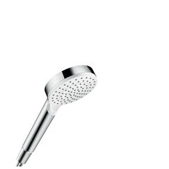 Hansgrohe Crometta Handduschbrause mit Kopf Chrom, Weiß