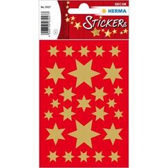 HERMA 3927 Dekorativer Aufkleber Papier Gold Permanent 81 Stück(e)