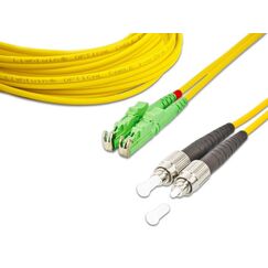 Lightwin LDP-09 E2/APC-FC 10.0 InfiniBand/Glasfaserkabel 10 m 2x E-2000 (LSH) 2x FC Gelb, Farbe: Gelb, Länge: 10 m