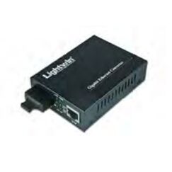 Lightwin LWC 10/100 MM SC Netzwerk Medienkonverter 100 Mbit/s Multi-Modus Schwarz