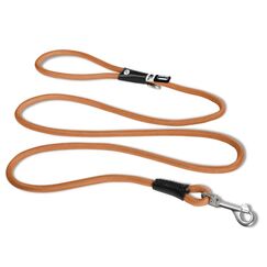 Curli Stretch Comfort Leine 1,8 m Orange Nylon Hund Standardleine, Farbe: Orange, Größe: M, Länge: 1,8 m