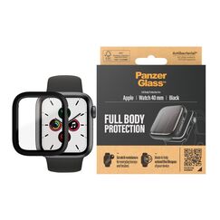 PanzerGlass ® Full body Case Schwarz Apple Watch Series SE 3 | SE | 6 | 5 | 4 | 40mm, Farbe: Schwarz