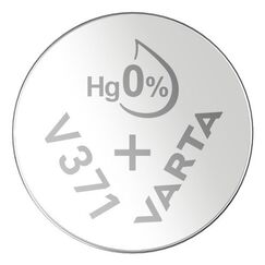 Varta Batterien V371/SR69 Knopfzelle, 1 Stück, Silver Coin, 1,55V, für elektronische Kleingeräte - Uhren, Autoschlüssel, Fernbedienungen, Waagen, Made in Germany