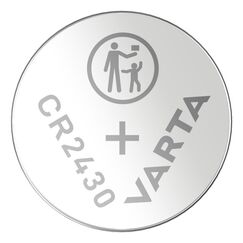 Varta LITHIUM Coin CR2430 (Knopfzellenbatterie, 3V) 2er-Pack