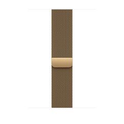 Apple 46 mm Milanaise Armband Brillantgold - S/M