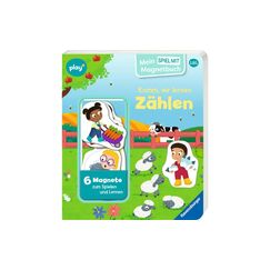 Play+ Mein Spiel mit-Magnetbuch: Zählen 18-36 Monate
