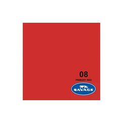 Savage Universal Savage Hintergrund Papier 1.35 x 11 m Primary Red