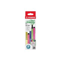 Stabilo pen 68 Zick Zack 18er Etui Strichstärke 1mm