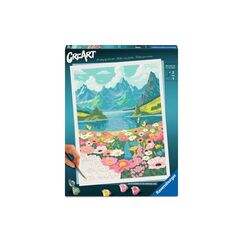 Ravensburger Sea of flowers by the mountain lake D/F/