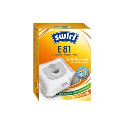 Swirl Staubfilterbeutel E 81 4 Stück AirSpace Technology