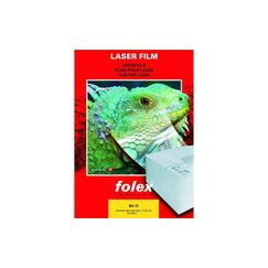 Folex Farblaserfolie High Heat, 50 Stk transparent, 0.125 mm A3