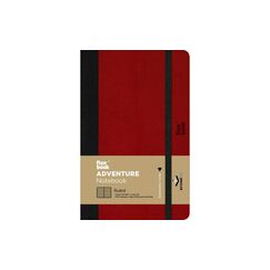Flexbook Adventure Notebook liniert 9x14cm, red
