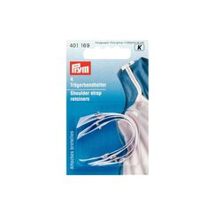 Prym Trägerbandhalter, weiss Karte 4 Stk.