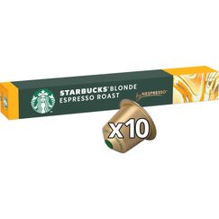 Starbucks Kaffeekapseln Blonde Espresso Roast 10 Stück
