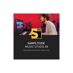 Magix Samplitude Music Studio X8 ESD, Vollversion, DE,EN,ES,FR