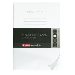 Herlitz my.book Notizbuch A5 40 Blätter Schwarz, Weiß