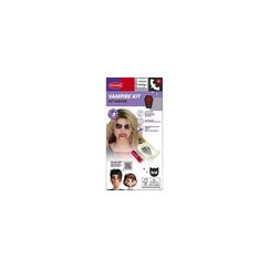 Amscan Halloween Vampir-Kit Gebiss + 3.5ml Tube Kunstblut