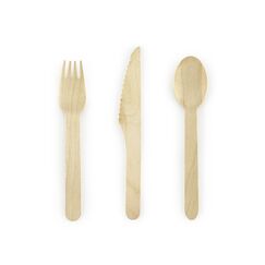 PartyDeco SDR2 Einweg-Geschirr-Set 6 Person(en) 18 Stück(e)