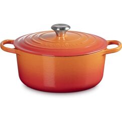 Le Creuset Bräter Signature 26 cm, Ofenrot