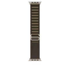 Apple 49 mm Alpine Loop Dunkeloliv – Medium – Titan Natur