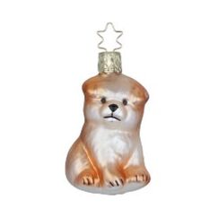 Inge‘s Christmas Decor 10020U024 Christbaumschmuck Spezifisches Weihnachtsornament Glas Braun