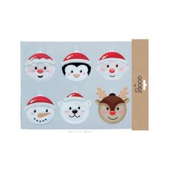 Inge‘s Christmas Decor 700 001 798 Dekorativer Aufkleber Kunststoff Mehrfarbig