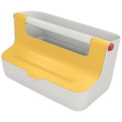 Leitz 61250019 Aufbewahrungsbox Rechteckig Kunststoff Weiß, Gelb