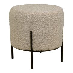 House Nordic Pouf Alford Rund