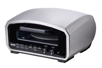 Unold Pizzaofen Enzo 68916 Pizzamacher/Ofen 1 Pizza/Pizzen 2100 W Edelstahl