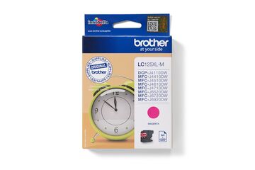 Brother LC125XLM Druckerpatrone 1 Stück(e) Original Extrahohe (Super-) Ausbeute Magenta