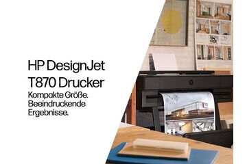 HP Designjet T870 24-Zoll-Drucker