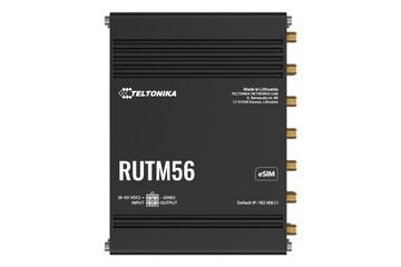 Teltonika RUTM56 WLAN-Router Gigabit Ethernet Dual-Band (2,4 GHz/5 GHz) 5G Schwarz
