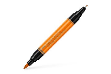 Faber-Castell Pitt Artist Pen Dual Marker Fineliner Fein / Mittel Orange