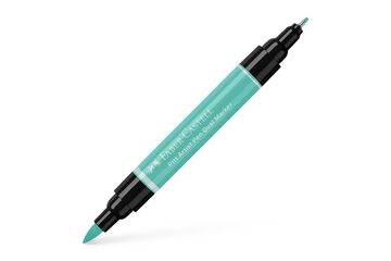 Faber-Castell Pitt Artist Pen Dual Marker Fineliner Fein / Mittel Minze