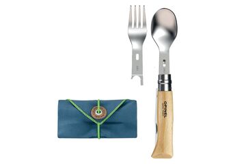 Opinel Picnic+ Utensil Grau, Holz