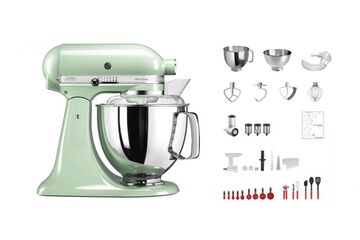 KitchenAid Artisan KSM200 Swiss Edition Küchenmaschine 325 W 4,8 l Grün, Farbe: Grün