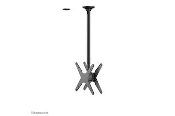 Neomounts FPMA-C340DBLACK Doppel Monitor-/TV-Deckenhalterung 32-75" - H 106-156 cm