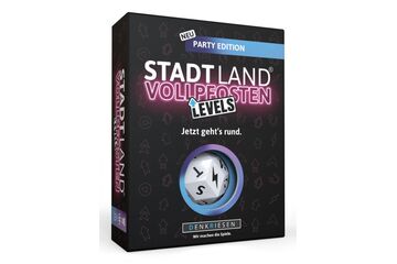 Denkriesen Stadt Land Vollpfosten Levels Party Edition