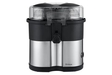 Trisa Vita Xpress Duo Elektrische Zitronenpresse 0,38 l 100 W Schwarz, Edelstahl