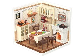 ROBOTIME DW015B DIY-Miniatur-Haus/Bücherecke DIY-Miniaturhaus