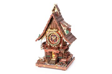 ROBOTIME LC901C DIY-Miniatur-Haus/Bücherecke 3D-Puzzle