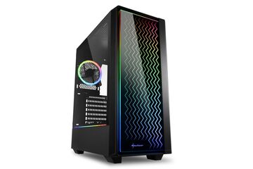 Sharkoon RGB LIT 200 Midi Tower Schwarz